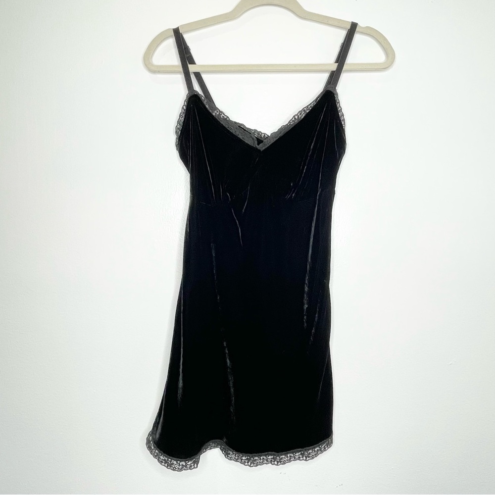 Ulf Andersson Velvet Silk Mini Dress M